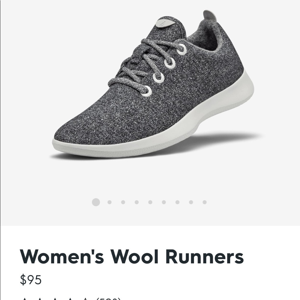 Allbirds Wool Runner Sneakers Sz 9